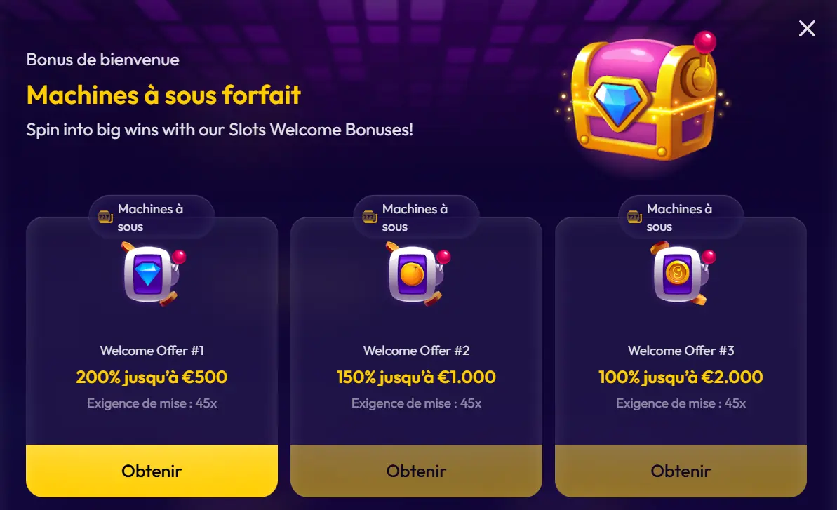 Slottio casino â jusquâĂ 3 500⏠en trois temps Slottio â jusquâĂ 3 500⏠en trois temps